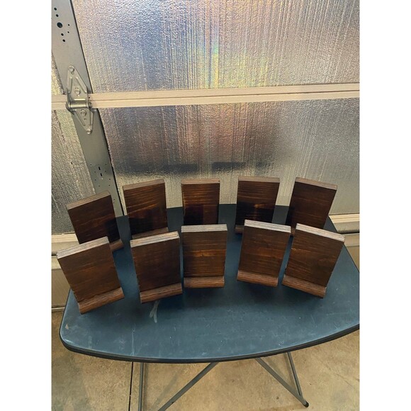 Wooden table numbers 1-10 - Picture 2 of 2